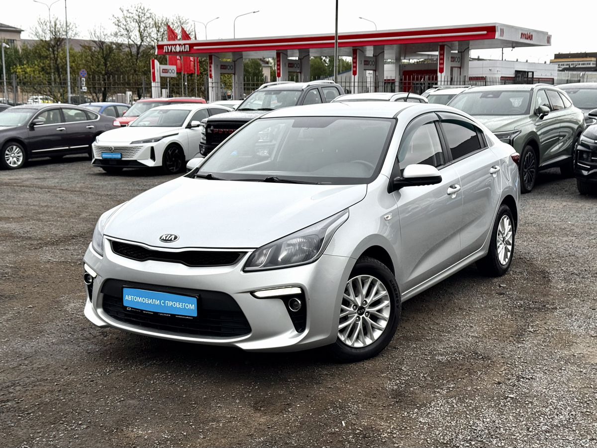 Kia Rio IV, 2020 г. с пробегом 78239 км – фото 1