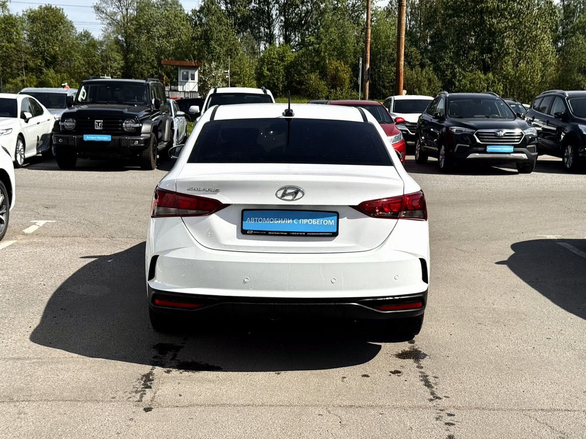 Hyundai Solaris II Рестайлинг, 2021 г. с пробегом 55473 км – фото 5