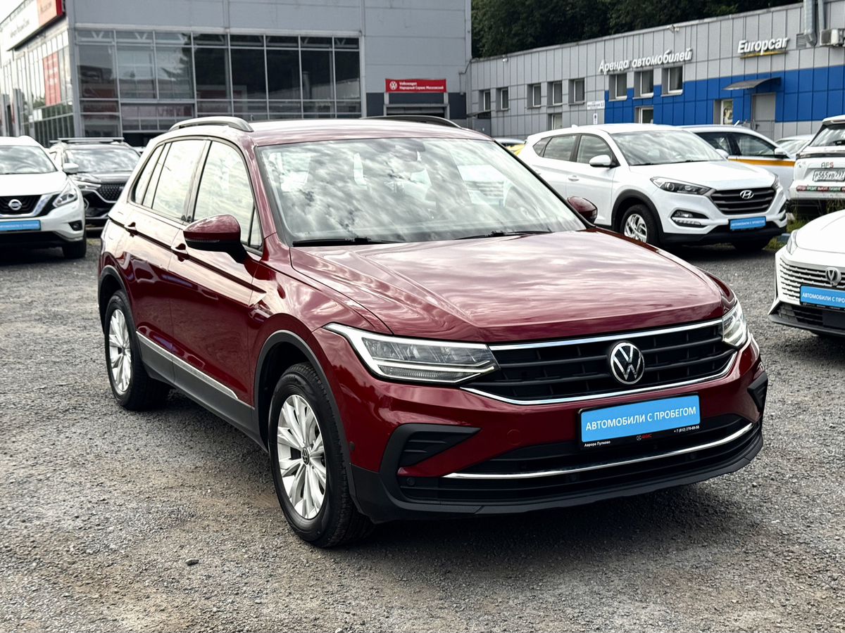 Volkswagen Tiguan II Рестайлинг, 2021 г. с пробегом 52557 км – фото 3