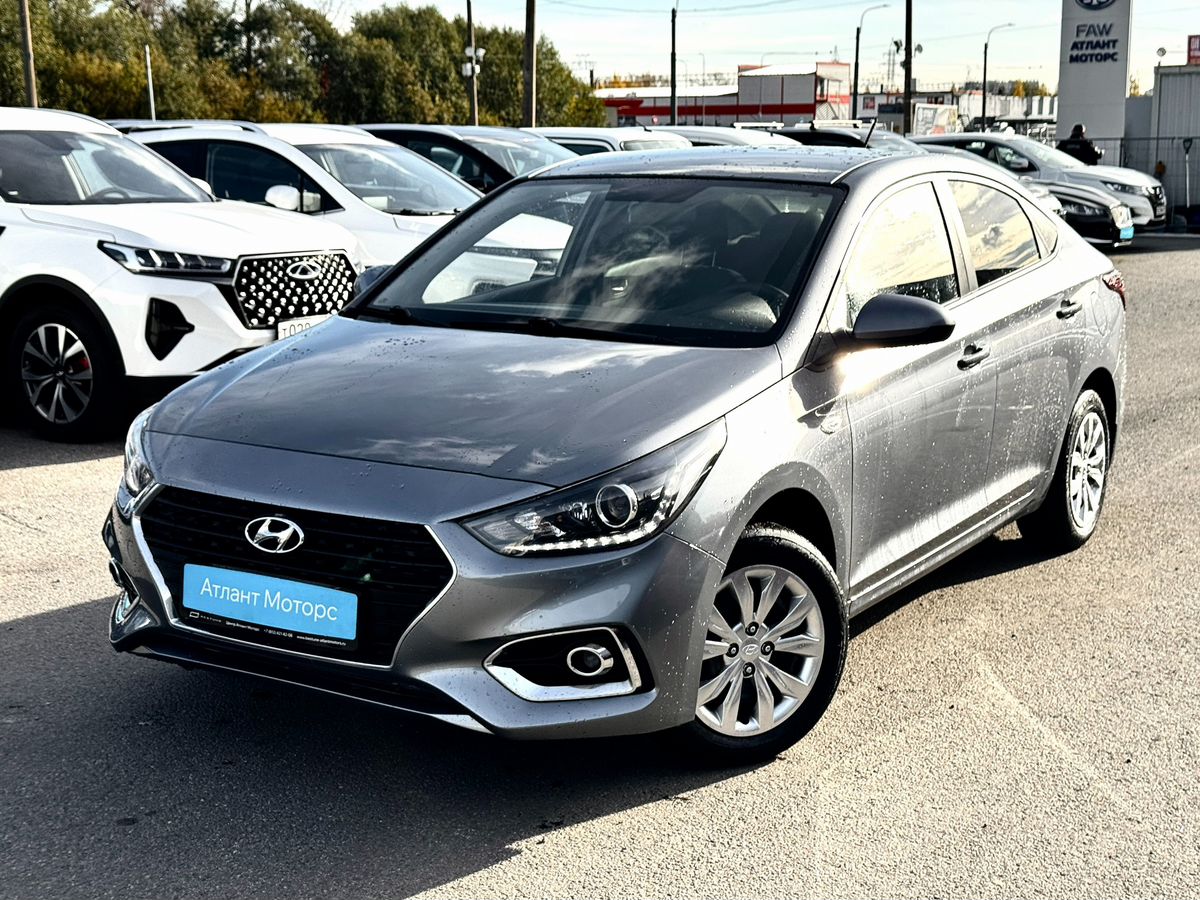Hyundai Solaris II, 2018 г. с пробегом 155593 км